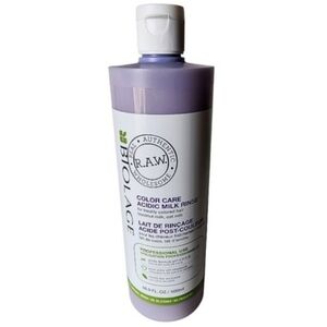 New! Biolage Acidic Milk RAW Color Care Rinse Size 16.9 Oz